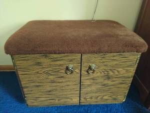 Collection of Records with Record Cabinet