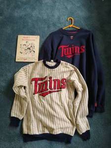 Minnesota Twins Book and Two Sweatshirts