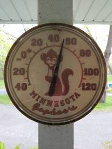 Minnesota Gophers Thermometer