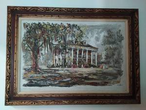 Large Framed Painting