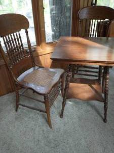 Occasional Table With Two Chairs