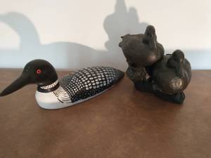 Two Bird Dcor Pieces