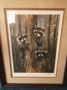 Framed Beverly Scalze Three In A Tree 120650