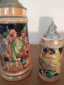 Collection Of Steins And Mugs