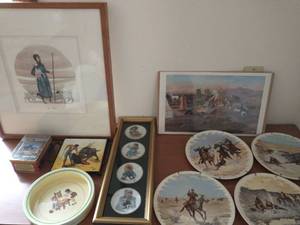 Collection Of Western Themed Dcor And Art