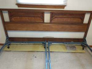 King Size Headboard And Rail