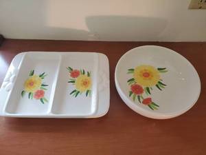 Two Pieces Of Sic Italy Made Dishware