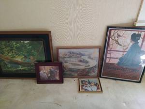 lot 105 image: Collection Of Framed Art