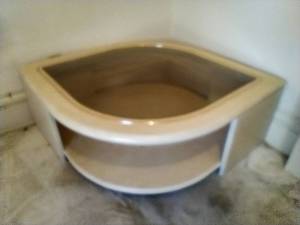 lot 108 image: Teardrop Style Coffee Table