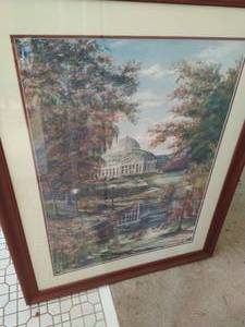lot 148 image: Framed Como Zoo Park And Conservatory