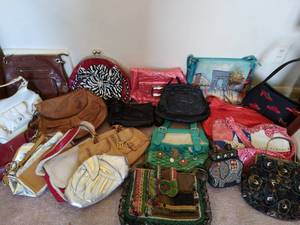 lot 149 image: Collection Of Purses And Handbags