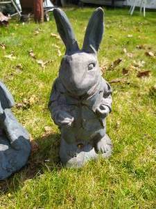 lot 324 image: Alice In Wonderland Yard Ornaments