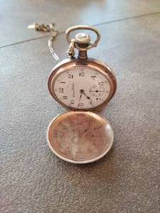 lot 369 image: Hampden Pocket watch