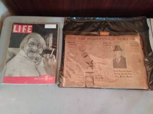 lot 417 image: 1937 Memorabilia
