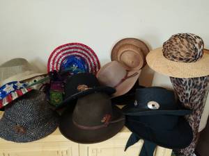 lot 158 image: Collection Of Misc. Hats