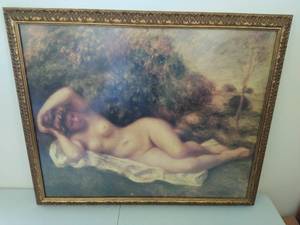 lot 185 image: Pierre Auguste Renoir Nude Artwork