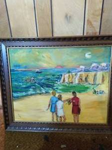 lot 465 image: Three Pieces of Framed Artwork
