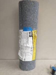 lot 7 image: TRAFFIC MASTERS 100 sq. ft. 3 ft. x 33.34 ft. x 18 in. Acoustical Underlayment with Attached Vapor Barrier for Laminate Flooring