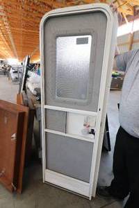 lot 62 image: New 24 RV door wKeys