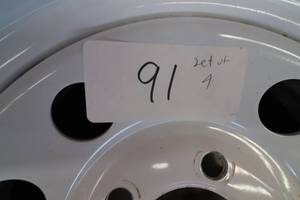 lot 91 image: (4) 14 5 Bolt Trailer Rim Set