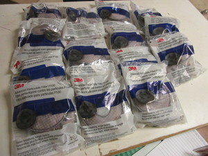 3M ADVANCED RESPIRATOR PARTICULATE FILTERS - NEW, P100