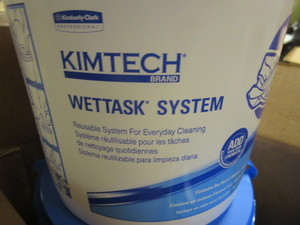 KIMBERLY-CLARK WET-TASK REFILLABLE WIPER DISPENSERS - NEW, BULK CASES