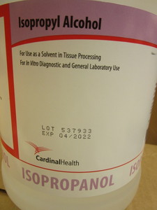 ISOPROPYL  ALCOHOL, 1-GALLON BOTTLES - BULK CASES