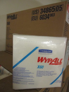 KIMBERLY-CLARK WYPALL X60 CLOTHS - BULK CASES