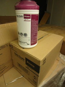 SANI-CLOTH GERMICIDAL DISPOSABLE WIPES, EXTRA LARGE  - BULK CASES