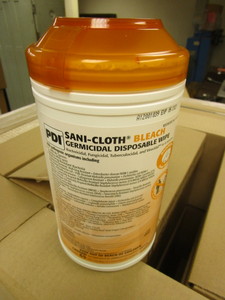 SANI-CLOTH BLEACH GERMICIDAL DISPOSABLE WIPES  - BULK CASES