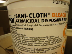 SANI-CLOTH BLEACH GERMICIDAL DISPOSABLE WIPES  - BULK CASES