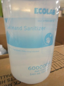 ECO-LAB GEL HAND SANITIZER - BULK CASES