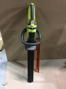ONE 22 in. 18-Volt Lithium-Ion Cordless Battery Hedge Trimmer (Tool Only) by RYOBI&nbsp Customer Returns See Pictures