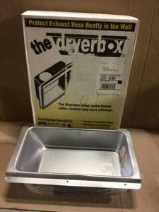 4.25 in. Dryer Box Metal Recess by DRYERBOX Customer Returns See Pictures