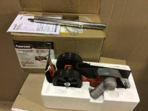 Edger Attachment with 8 in. Straight Blade for Powermate Wheeled String Trimmer Mower by Powermate Customer Returns See Pictures