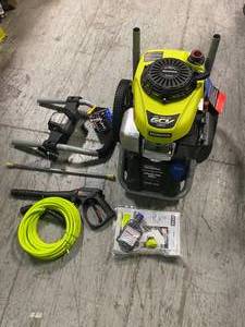 3000 PSI 2.3-GPM Honda Gas Pressure Washer by RYOBI Customer Returns See Pictures