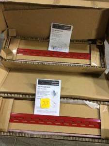 Steel Garage Wall Shelf in Red (36 in. W x 9 in. H x 9 in. D) by Husky&nbsp&nbspCustomer Returns See Pictures&nbsp