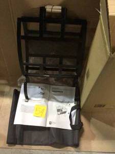 1.4 ft. Decorative Firewood Rack with Removable Canvas Tote&nbsp&nbspCustomer Returns See Pictures&nbsp