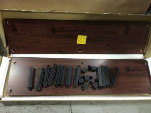 Turn-S-Tube Espresso 3-Shelf Wide Multipurpose Rack by Furinno&nbsp&nbspCustomer Returns See Pictures&nbsp