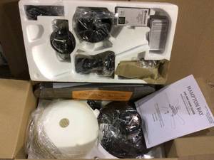 Rothley II 52 in. Bronze LED Ceiling Fan with Light Kit by Hampton Bay&nbsp&nbspCustomer Returns See Pictures&nbsp