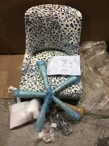 Alida Leopard Swivel Task Chair&nbsp&nbspCustomer Returns See Pictures&nbsp