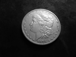1878-7 Over 8 Tail Feathers  Morgan Silver Dollar (Strong Double Die)