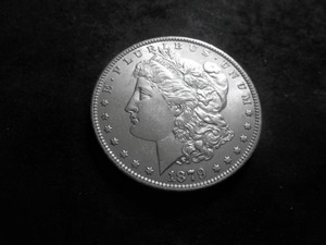 1879 O Morgan Silver Dollar