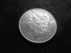 1879 S Morgan Silver Dollar
