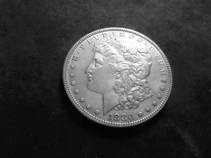 1880 O Morgan Silver Dollar Micro O