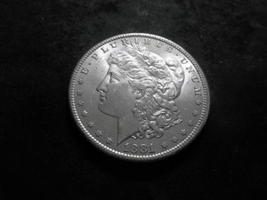 1881 S Morgan Silver Dollar