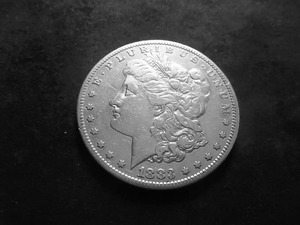 1883 S Morgan Silver Dollar