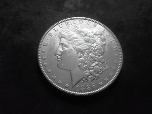 1886 Morgan Silver Dollar