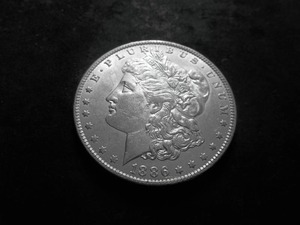 1886 O Morgan Silver Dollar