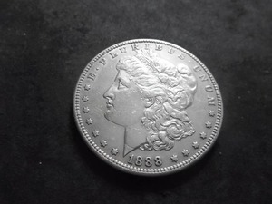 1888 S Morgan Silver Dollar